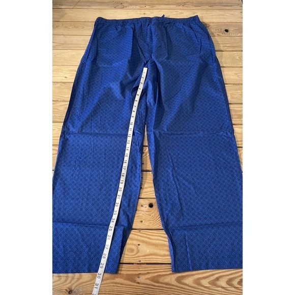 NWT Club Room Patterned Pajama Pants Size XXL Women’s Blue MSRP $30 - Picture 8 of 10